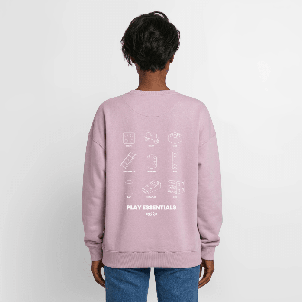 bygge - Sweater PLAY ESSENTIALS rosa - baygge.com